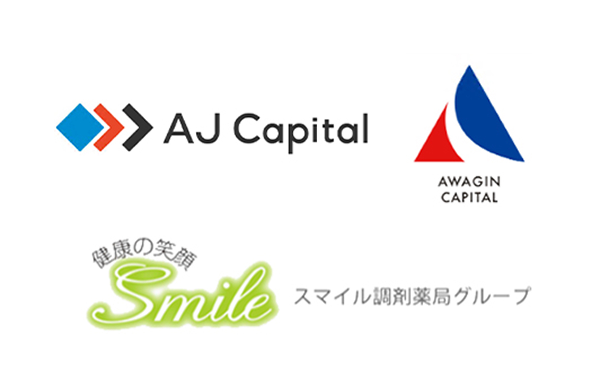 2026年：阿波銀キャピタル株式会社（本社：徳島県）、AJキャピタル株式会社（本社：東京都）、スマイル調剤薬局グループ（本社：福井県）